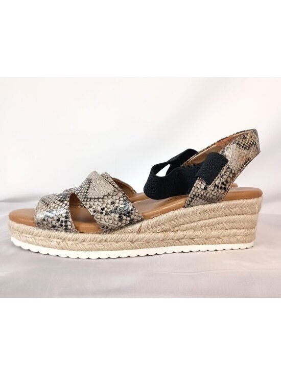 Anne Klein Shoes - Anne Klein AK Charlie Wedge Sandals Womens 9 Casual Comfort Slip On Shoes